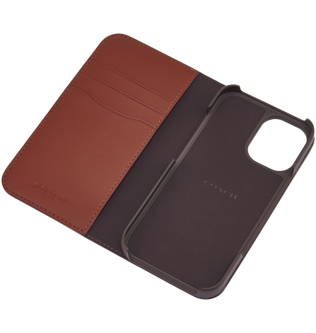 iPhone 16 Coach Folio Signature Case: Luxury & Function | GCI