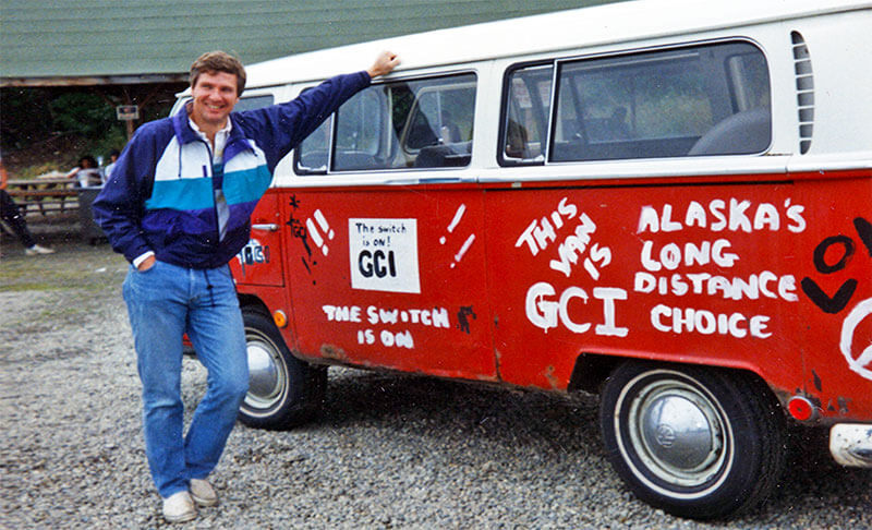 GCI founder and van