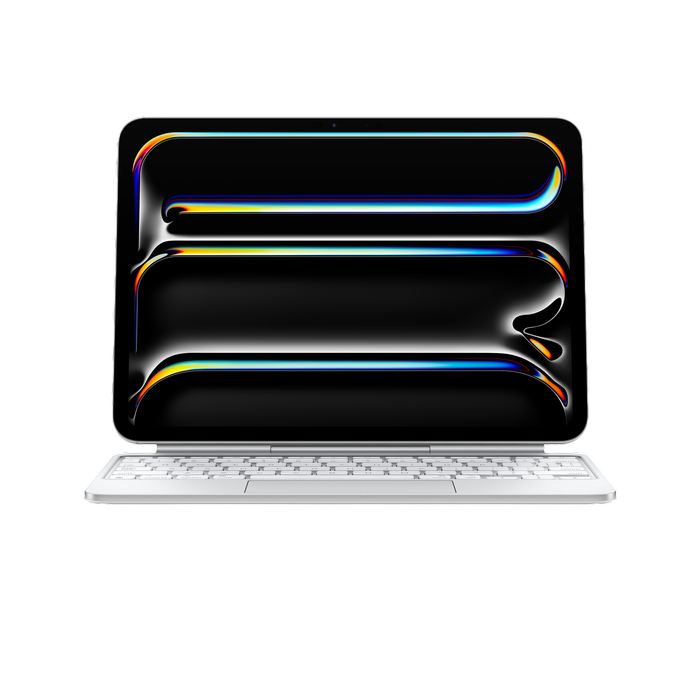 【美品】 Magic Keyboard 11-inch iPad A2261 Magic Keyboard for iPad Air 11-inch (M2) - White - Apple (CA)