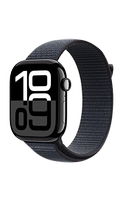 Apple Watch Series 10 in Jet Black Aluminum Case with Ink Sport Loop