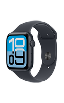 Apple Watch SE 3rd generation 40mm 44mm in Midnight Aluminum Case with Midnight Sport Band