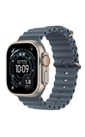Apple Watch Ultra 3 49mm in Natural Titanium Case with Anchor Blue Ocean Band