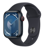 Apple Watch Series 9 in Deep Black Midnight Aluminum Case